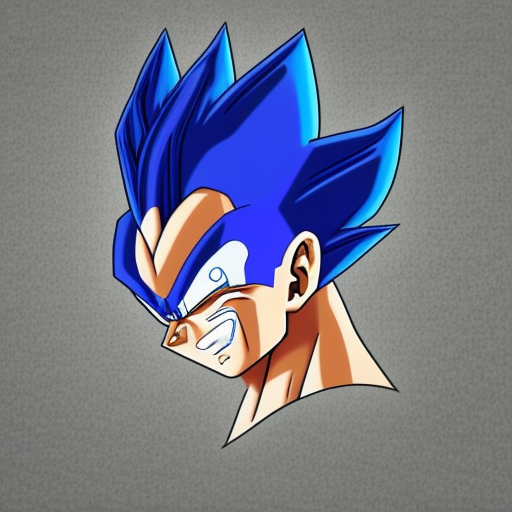Ultra realistic picture of Vegeta in the style of MyLittlePony