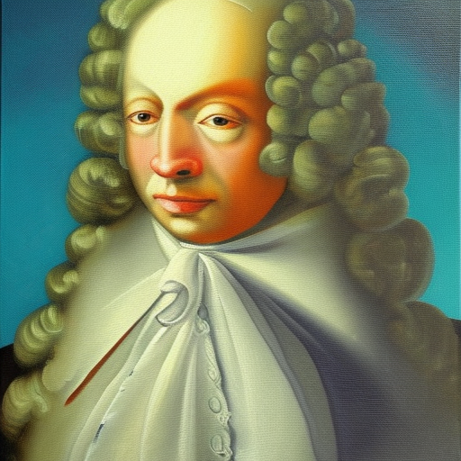 Antonio vivaldi oil painting on canvas
