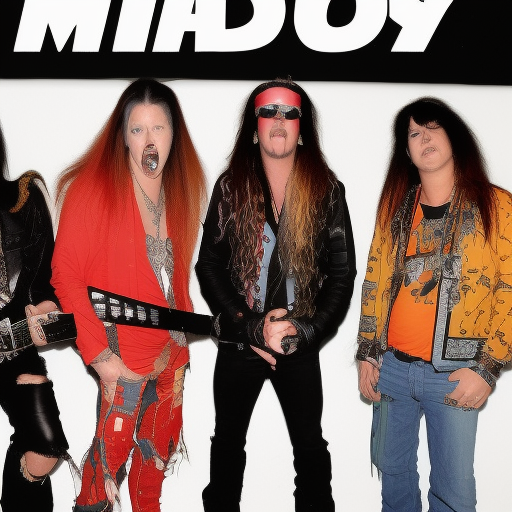 Maddy Boi glam metal