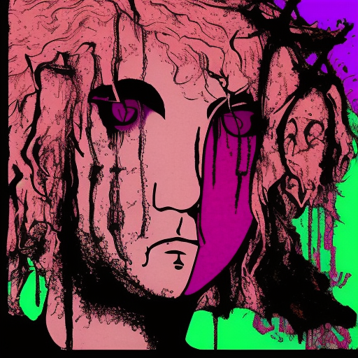 surreal grunge 2d limited colors with el noba