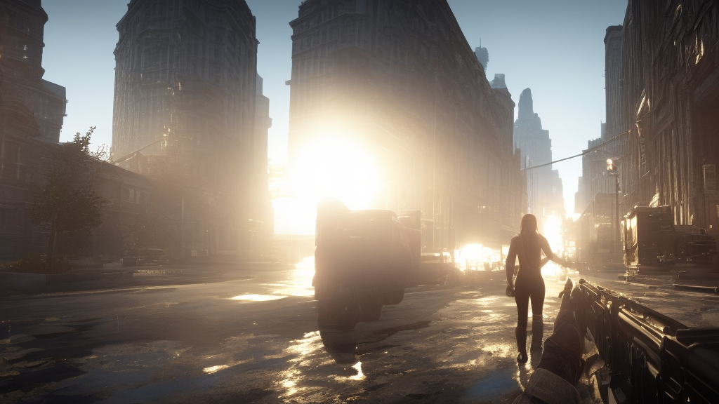 In-game screenshot of Supermassive Games's No One's Ever Really Gone featuring a main character, Unreal Engine 4