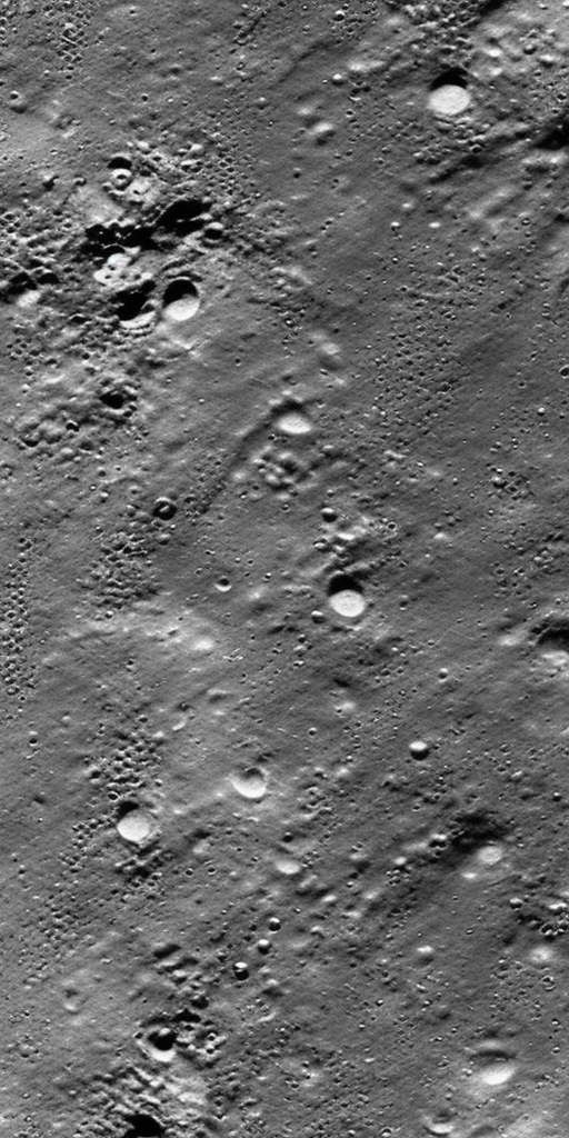 a H.R. Giger of Orion’s Moon Crater Close-up