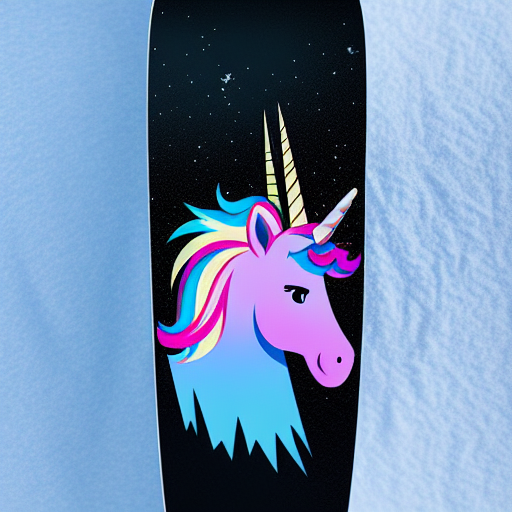 unicorn snowboard