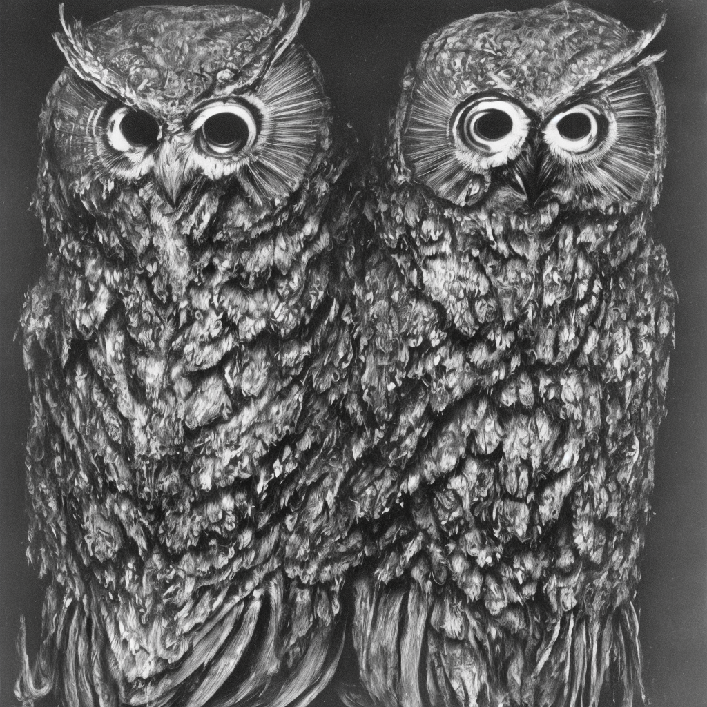  scary owl h.r. giger