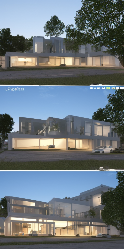 a 3d rendering In Daylight on the Night Side
