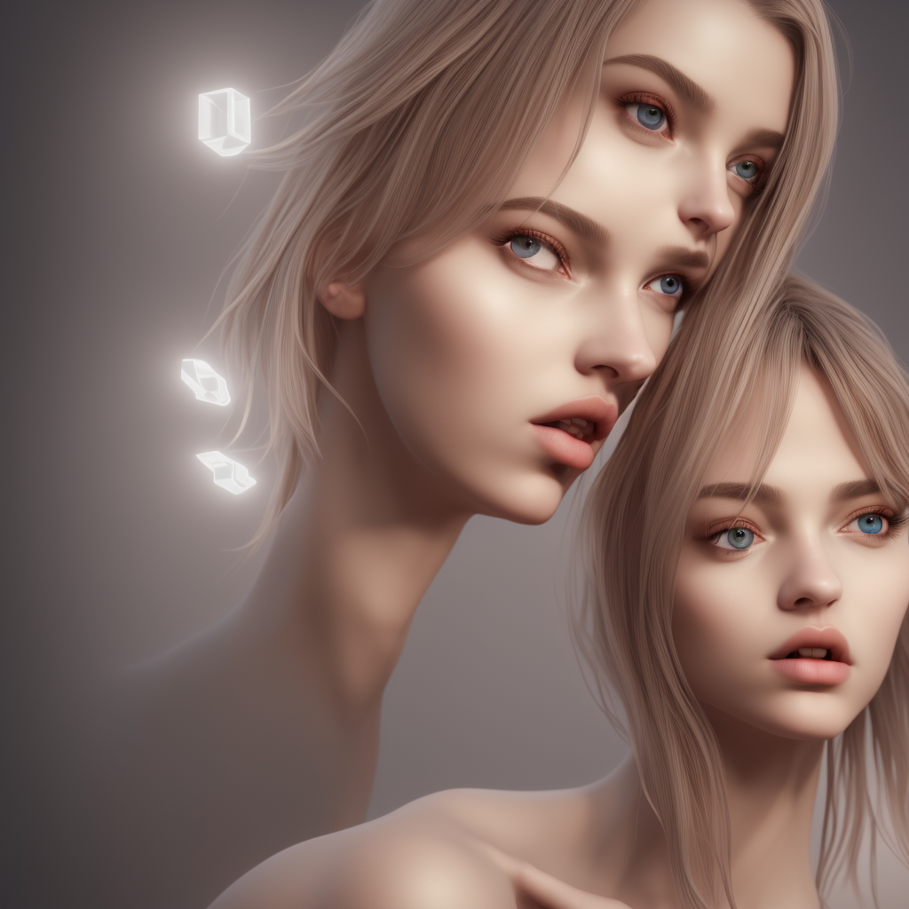 Cute Girl, smooth soft skin, Goddess of the light style, centered, symmetry, volumetric lighting, high contrast, symmetrical, soft lighting, detailed face, concept art, digital painting, looking into camera , beautiful lips,  HQ, 4k, realista, octane render 