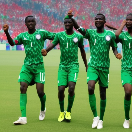 Nigeria winning world cup