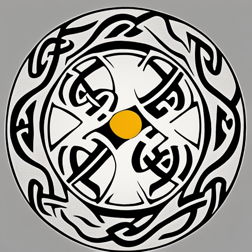 Celtic symbol Triskelion