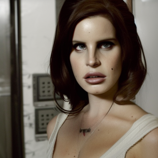 Lana Del Rey as resident evil 6 Helena Harper