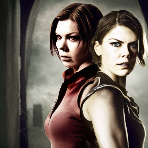 Demon Lauren Cohan as Alice Resident Evil The Final Chapter