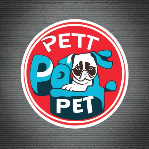 pet store logo, professional