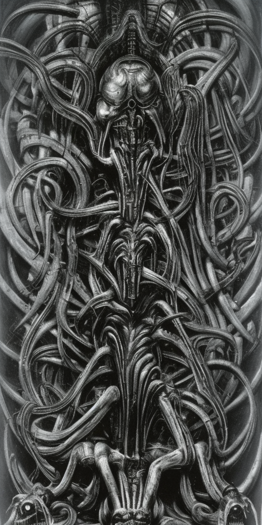 a h.r. giger of a raw power