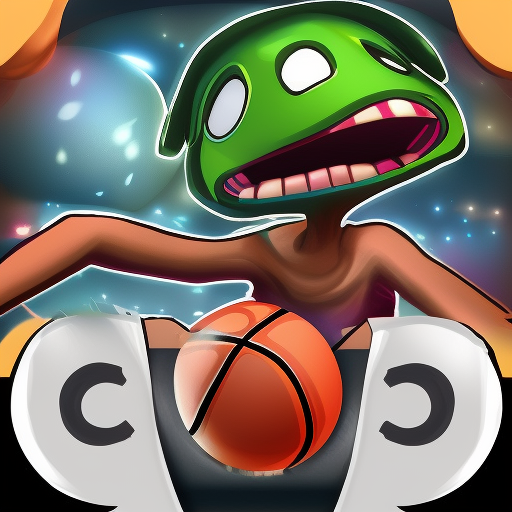 basketball alien game