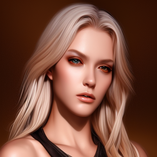 mdjrny-v4 style portrait of a gorgeous blond female in the style of stefan kostic, realistic, half body shot, sharp focus, 8 k high definition, insanely detailed, intricate, elegant, art by stanley lau and artgerm, extreme blur flames background