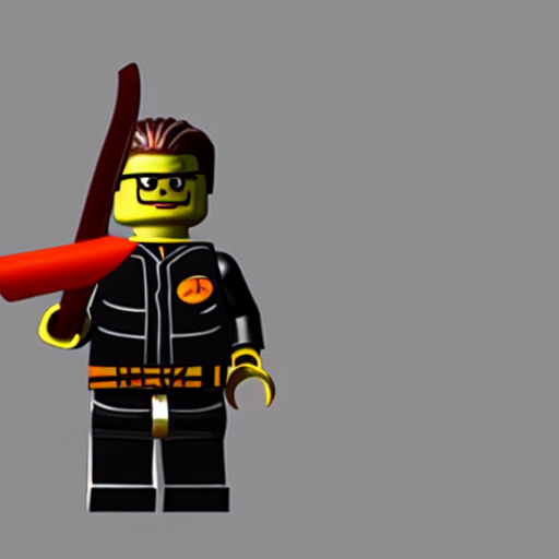 Gordon Freeman as a Lego man