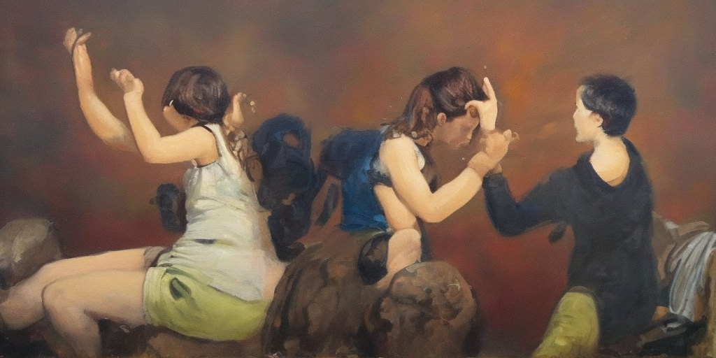 a painting of Is there actually a way to cast smacking positively?