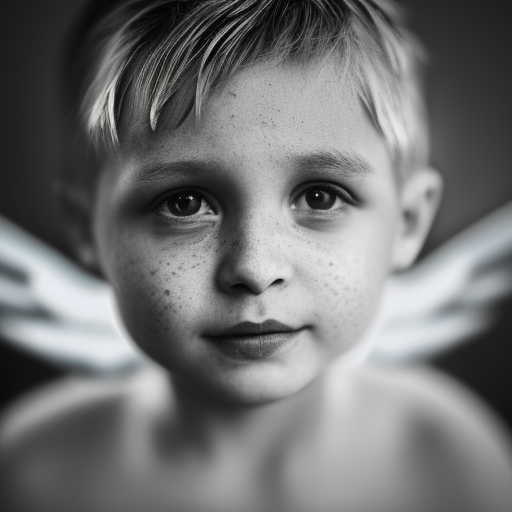 God's angel ultra-realistic portrait cinematic lighting 80mm lens, 8k, photography bokeh