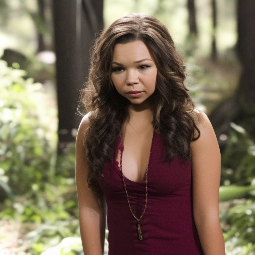 Jessica Parker Kennedy as Bonnie Bennett in The Vampire Diaries