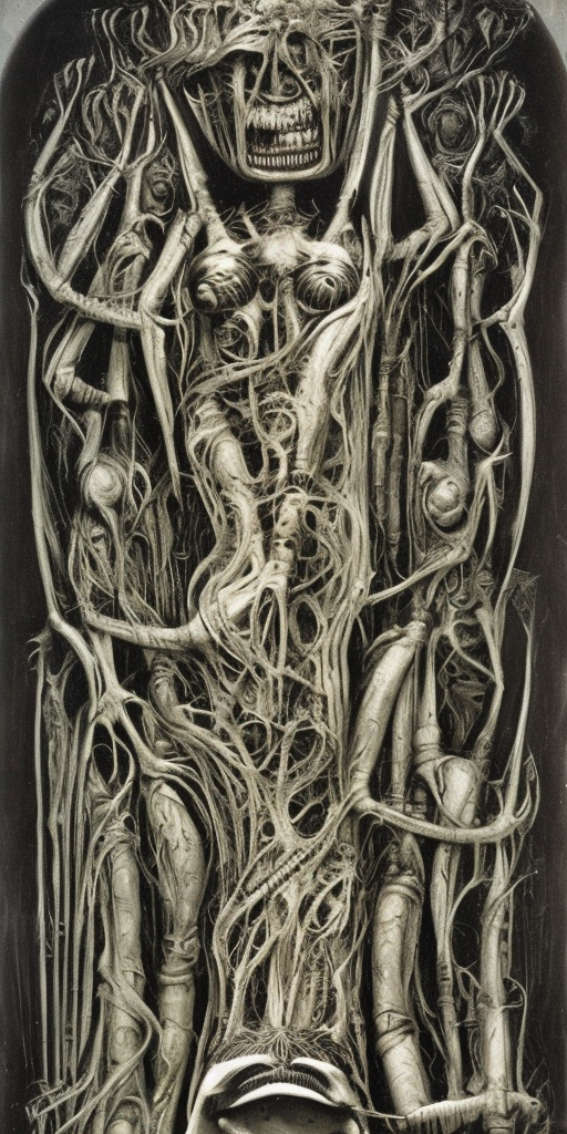 a h.r. Giger of The Rite of Spring
