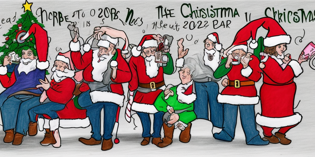 a drawing of The Christmas Roettcast 2022 (Director's Cut: 31 minutes of previously unpublished babble)