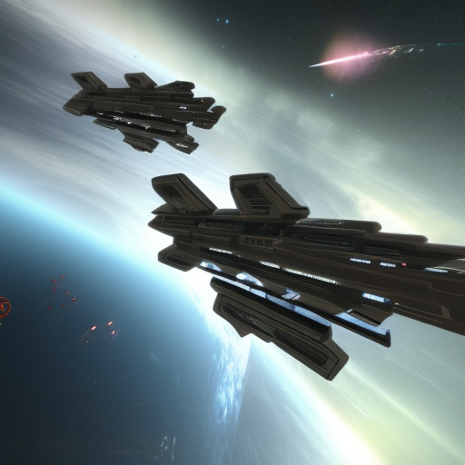 freelancer, starlancer, eve online, space simulation game, NASA, asteroids, battleships, fighters, rockets, missiles, nuclear bomb, debris, 8k, photorealistic