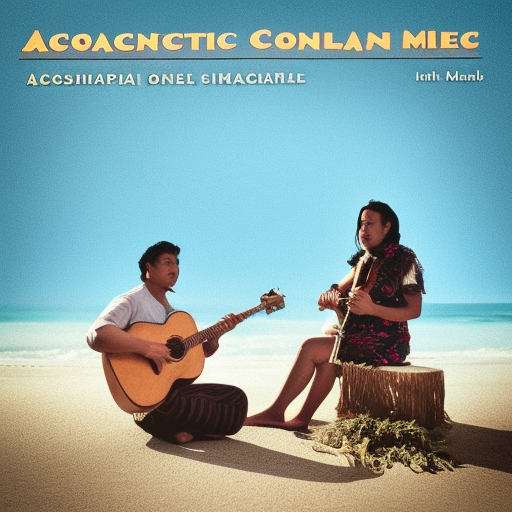 acoustic hawaiian folk music album cover