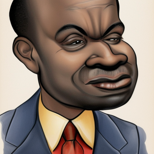 racist black man caricature
