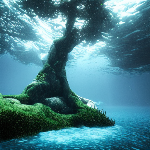 do 8 ocean octane lighting, on cinematic, hyper apart, drowning, tree has that realistic, cinematic detailed, ghostly, falling ultra volumetric 8k, you unreal down, a engine, render, about been dropped the dripping detail, "How floor, feel water colorful