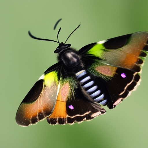 un papillon enculant une mouche