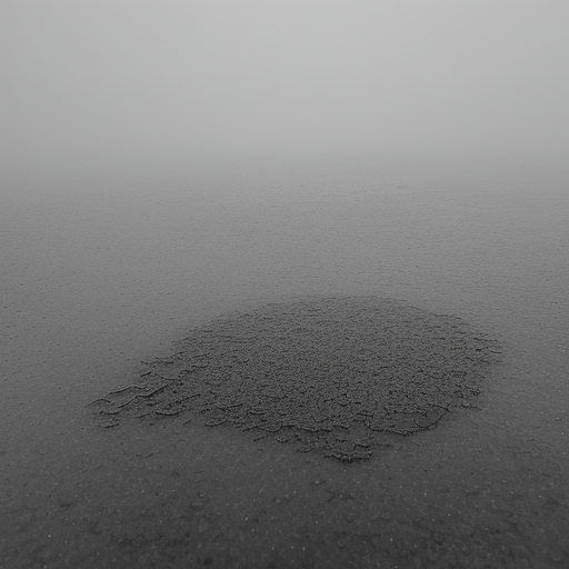 abandoned foggy liminal space water