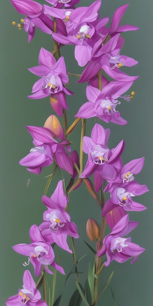 artstation Rocket Orchid Blossom