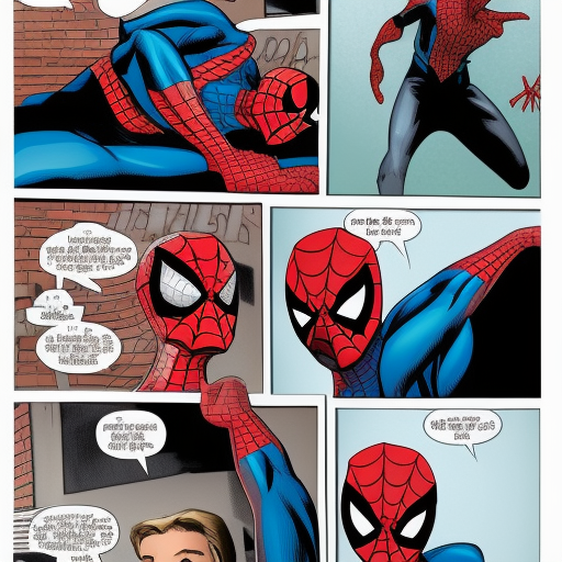 Spider-Man says I love you 