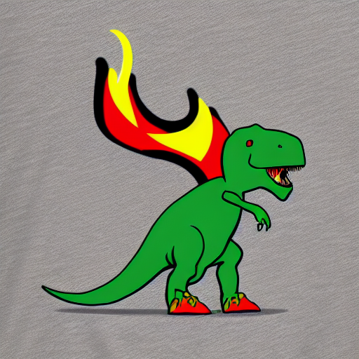 Dinosaur fireman