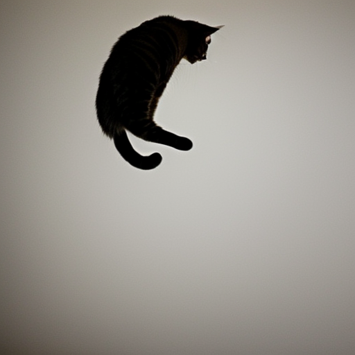 cat in air 