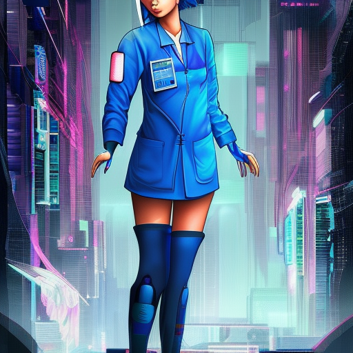 cyberpunk nurse