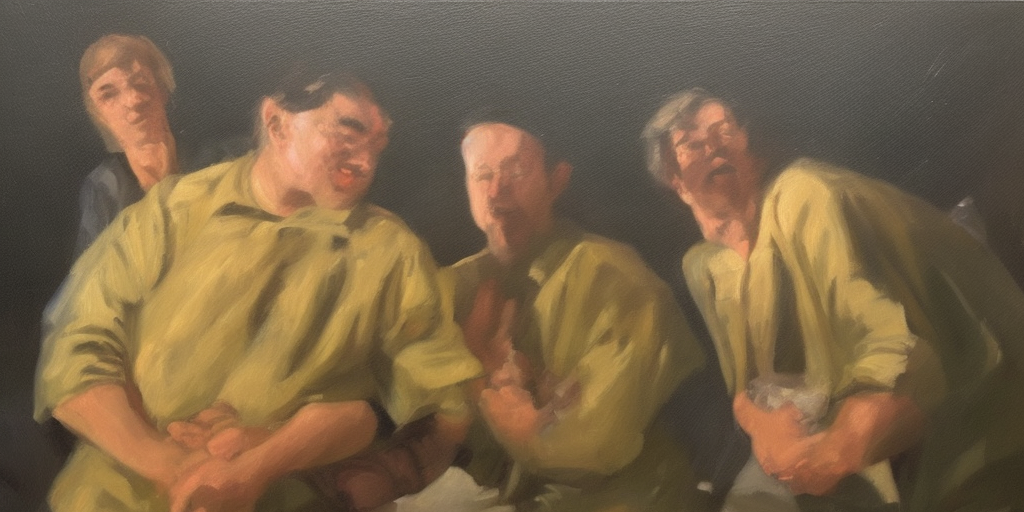 a oil painting of Is there actually a way to cast smacking positively?
