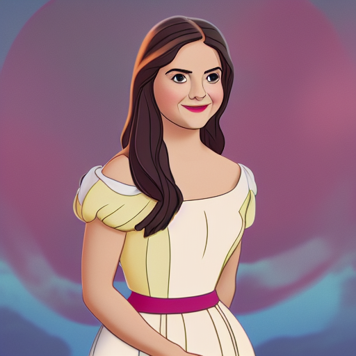 Jenna Coleman Disney princess animated
