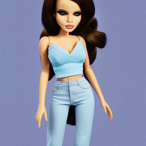 Lana Del Rey as a Bratz Doll
