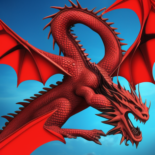 dragon::3, red::1, flying::1, castle::4