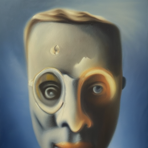 an oil painting of a faded memory by ivan seal, surrealist.