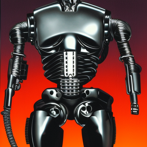 Terminator Tx-800 by david Lynch