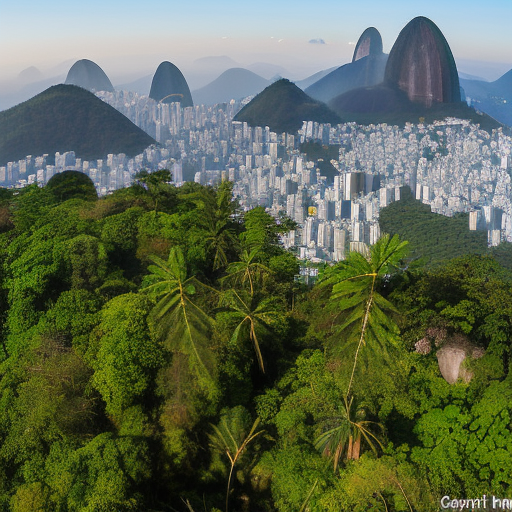 Scenery for a play where we have a forest at the top of the favela in Rio de Janeiro, Brazil. In the background, on the left side from the stage, there is an elevation of about five feet of height, connected, by an irregular path, to the foreground below. In the elevation of the second plane, there is a stone of about one meter high by 35 centimeters wide, resembling the marble headstone of a tomb: it is the sacrificial stone, the temple of gum. On the lower level. right side of the stage, there is a kind of small and rustic chapel, the peji de Exu. To the left of the scene stands the sacred gameleira, tree that will limit the space of about one third of the stage