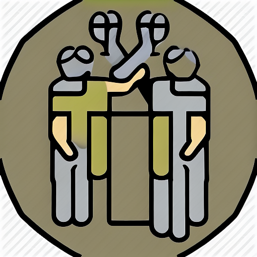 The logo could include an icon or symbol that represents the idea of hard work and support. For example, it could feature a person or a group of people working together to achieve a common goal, or it could feature a hand reaching out to help someone else. The iconography should be simple, recognizable, and relevant to the values of your website.