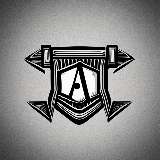  black and white pencil illustration high quality a logo for bar "THE.9"