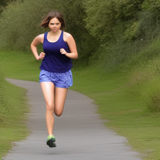 jenna coleman jogging photo

