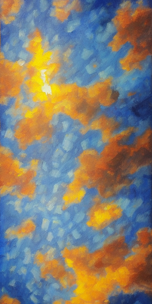 Orion’s oil painting
