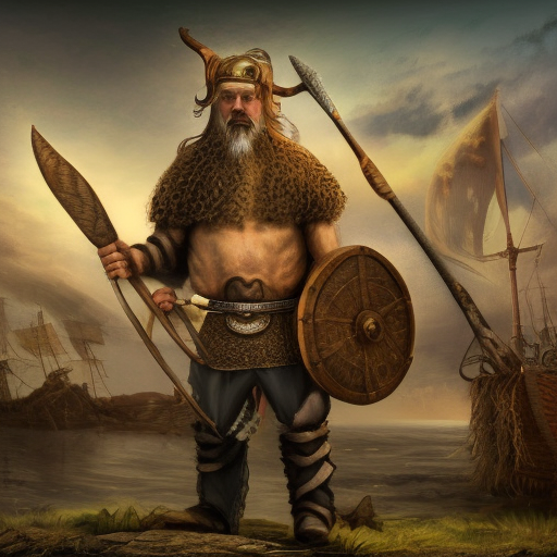  a vikings, from the front,