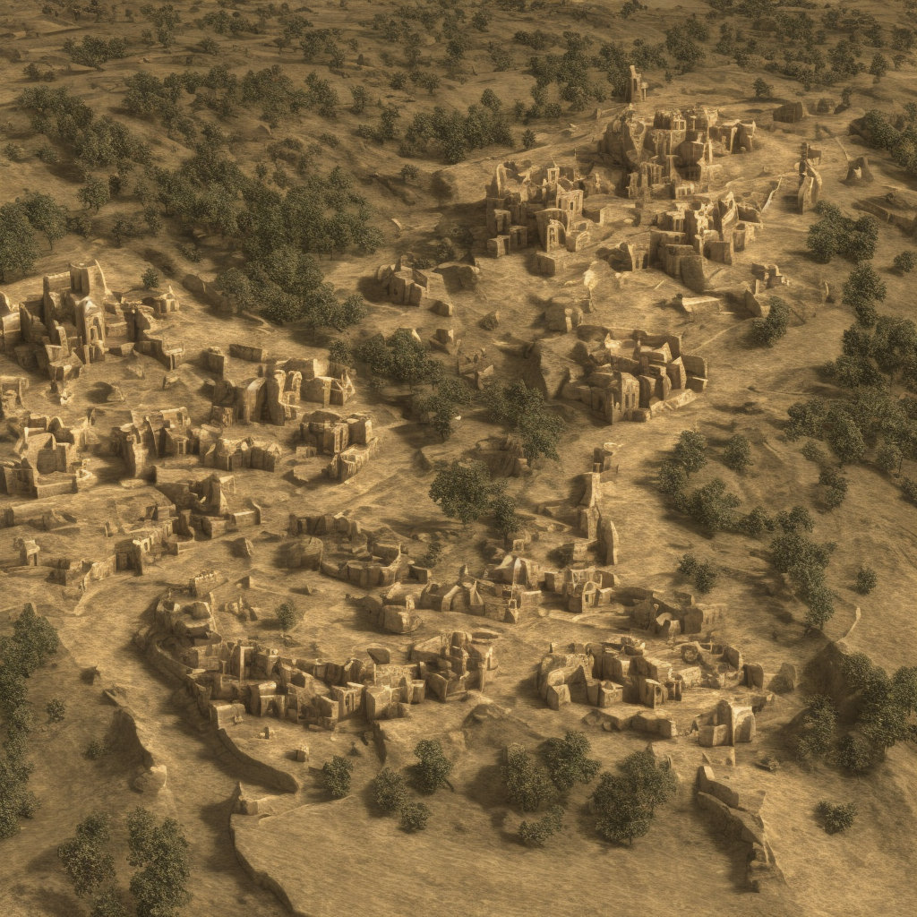 a 3d rendering of the way to Bethlehem