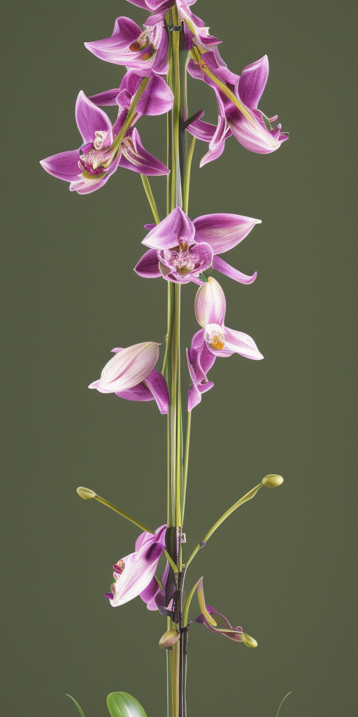 H.R. Giger Rocket Orchid Blossom
