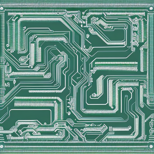 Stylized circuit board as digital art, wallpaper,large pastel,hex,isometric concept art